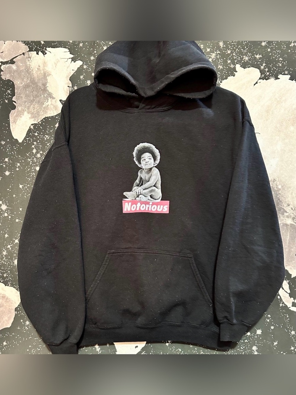 The Notorious B.I.G Album Cover Fleece Hoodie